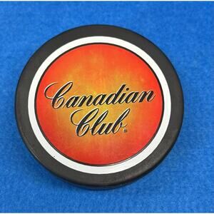 Vintage‎ CANADIAN CLUB WHISKEY OFFICIAL HOCKEY PUCK